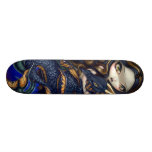 Sjöjungfru med en drake för Black Sea ormSKATEBOAR skateboards