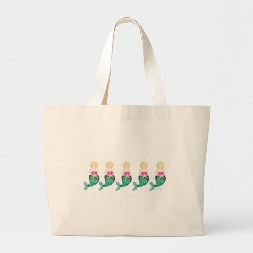 Sjöjungfruar hänger lös tote bags