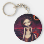 "Sjöjungfruförmörkelse" Keychain nyckelringar