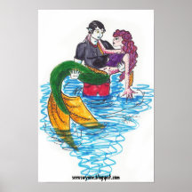 Sjöjungfrun och vampyren posters