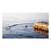 sjölandskap fotografiska tryck