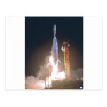 Sjöman mig 1 raket in i utrymme in mot Venus NASA vykort