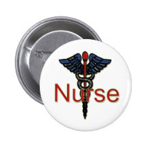 Sjuksköterska med caduceusen pins