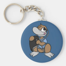 Sjuksköterska Platypi Keychain Nyckel Ring