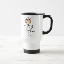 Sjuksköterskastick figurmugg