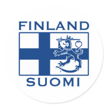 Sjunka av Finland Klistermärken