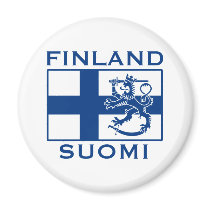 Sjunka av Finland Kylskåps Magneter