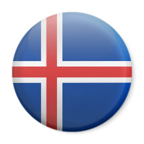 Sjunka av Island Kylskåps Magneter