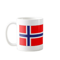 Sjunka av Norge Kaffe Mugg