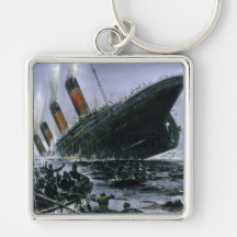 Sjunka Titanic RMS Nyckelring