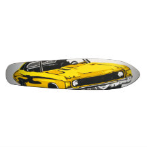 Sjuttio-Två sluttande Malibu Skate Decks