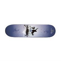 SK8 DK Skateboard_blue