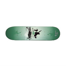 SK8 DK Skateboard_green