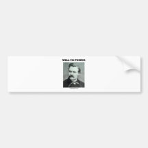 Ska för att driva (Friedrich Nietzsche) Bildekal