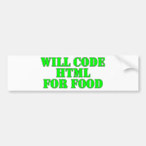Ska kodifiera HTML för mat bildekaler