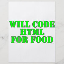 Ska kodifiera HTML för mat reklamblad