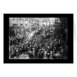 Skådespelarear som är slås i New York City 1919 Kort