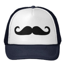 Skägg - mustasch mesh kepsar