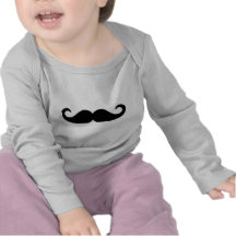 Skägg - mustasch t shirt