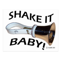 Skaka det baby! vykort