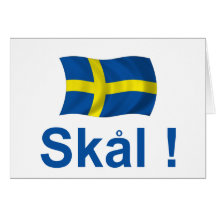 Skal! (Jubel!) - hälsningkortet