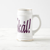 Skal! Norrmannen hurrar Stein Kaffe Koppar