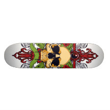 Skalle Anpassad Skate Board
