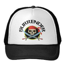 Skalle för kapitulation 3D Baseball Hat