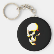 Skalle Keychains: Punk för fantasikonststen Nyckel Ring