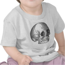 SKALLE MED VAMPYRHUGGTÄNDER TSHIRTS