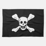 Skalle och Crossbones Kökshandduk
