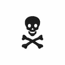 Skalle och Crossbones Hoodie