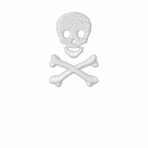 Skalle och Crossbones Hoodie