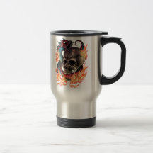Skalle + Orm Kaffe Mugg