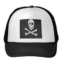 skallecrossbone trucker kepsar