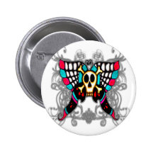 Skallefjäril Pins