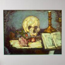 Skallen av Edgar Degas Affisch