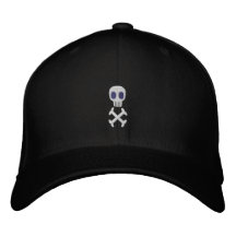 Skallen & Crossbones broderade hatten