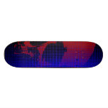 Skallen kopplar ihop skate deck