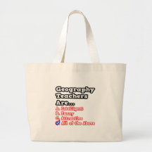 Skämt för geografilärareQuiz… Tote Bags