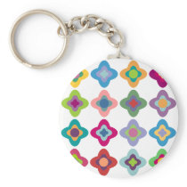 Skandinavet blommar Keychain