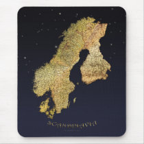SKANDINAVET KARTLÄGGER Mousepad