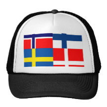 Skandinavet sjunker kvartett baseball hat