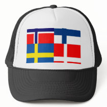 Skandinavet sjunker kvartett baseball hat