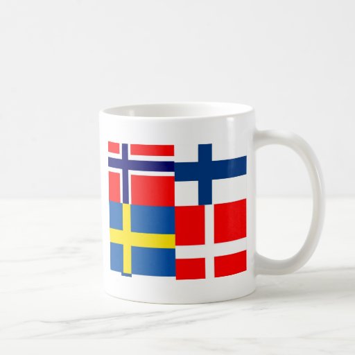 Skandinavet sjunker kvartett muggar