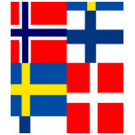 Skandinavet sjunker kvartett tee