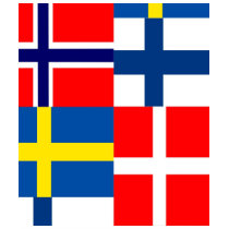 Skandinavet sjunker kvartett tee