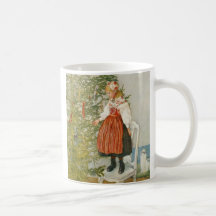 Skandinavisk jul kaffe mugg