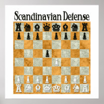 Skandinaviskt försvar affisch