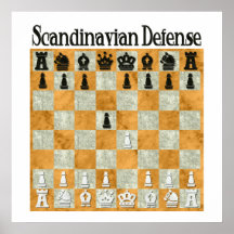 Skandinaviskt försvar affisch